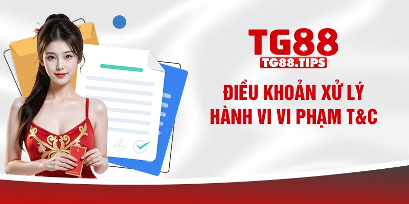 Điều khoản xử lý hành vi vi phạm T&C