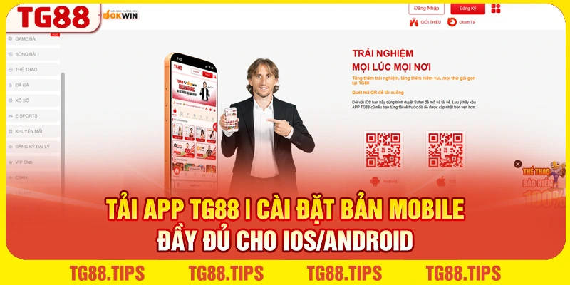 Tải App TG88 | Cài Đặt Bản Mobile Đầy Đủ Cho iOS/Android