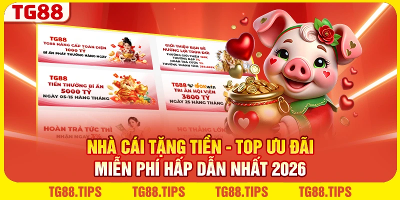 Nhà Cái Tặng Tiền - Top Ưu Đãi Miễn Phí Hấp Dẫn Nhất 2026